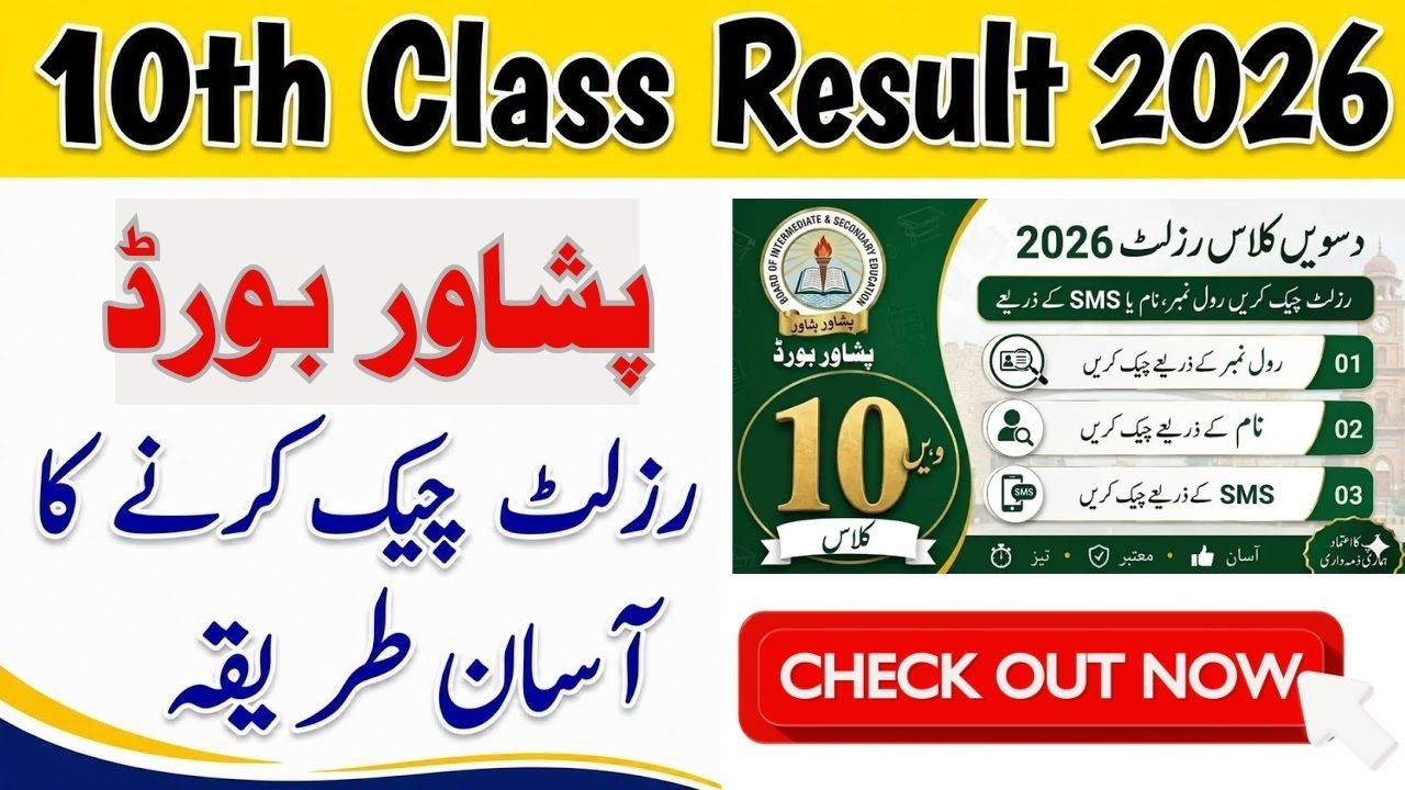 BISE Peshawar 10th Class Result
